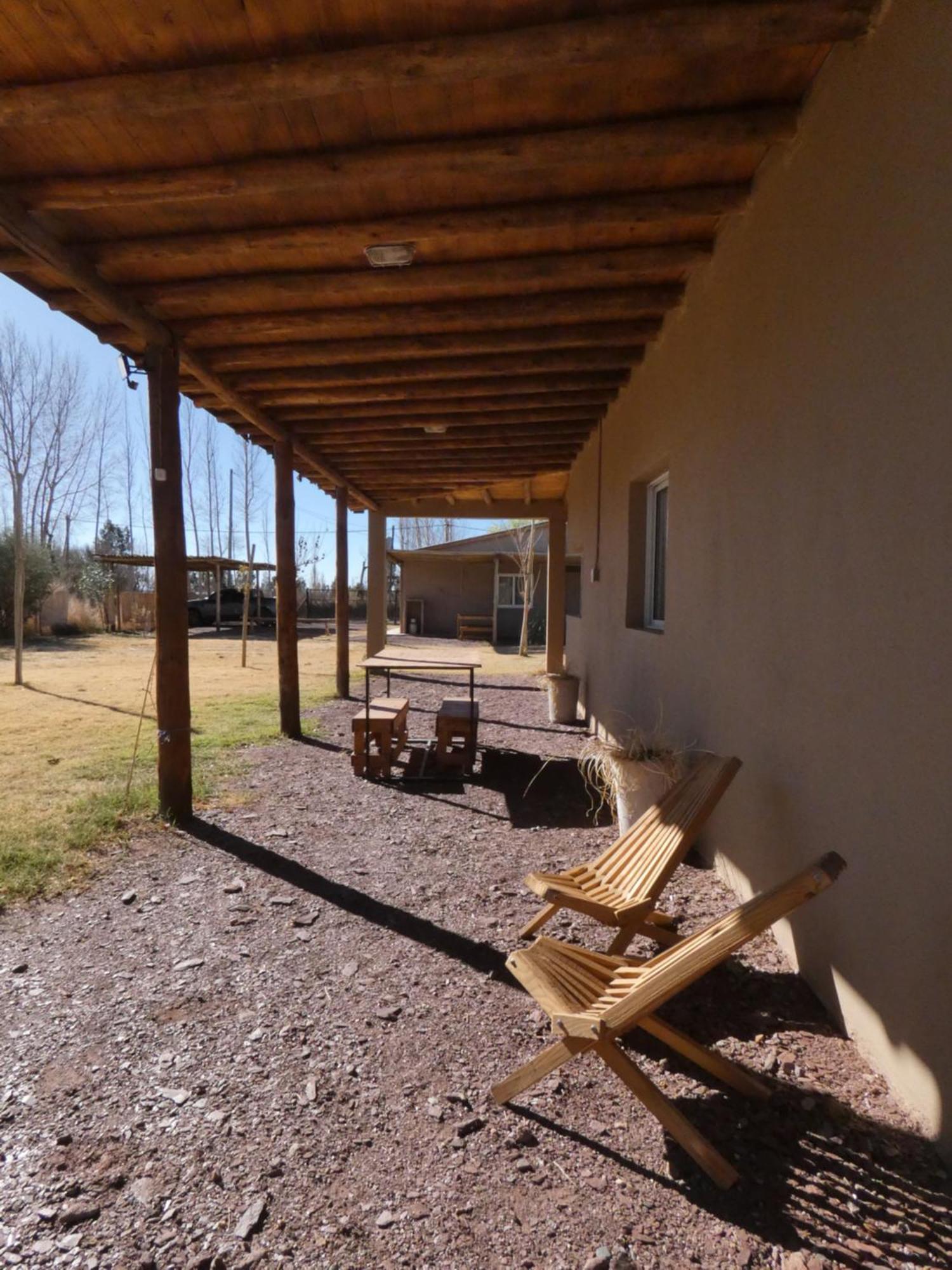 Cabanas El Aguaribay Barreal Exterior foto